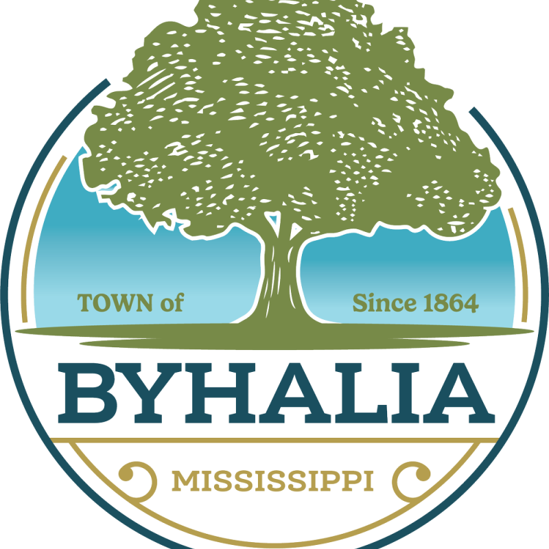 Seal of the Town of Byhalia MIssissippi.